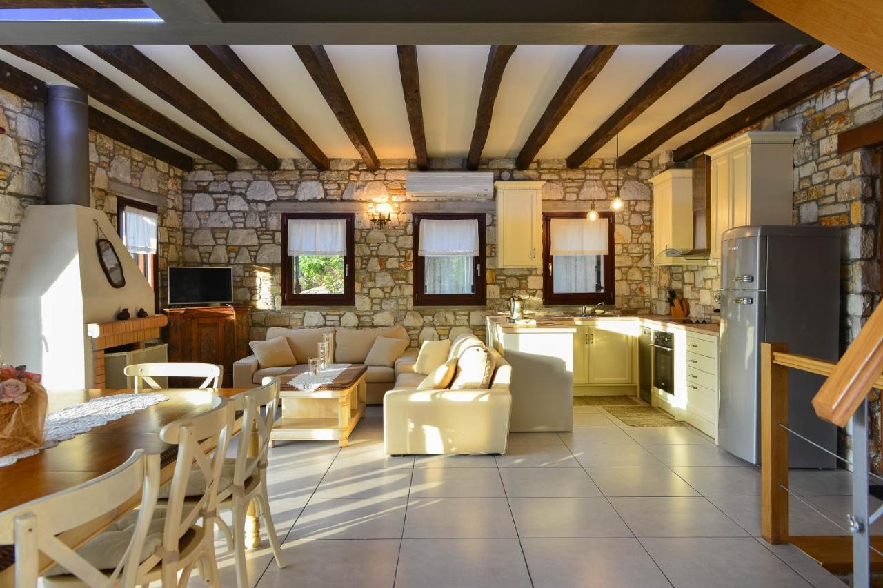 Pelion Bnb Luxury Homes داموشاري المظهر الخارجي الصورة